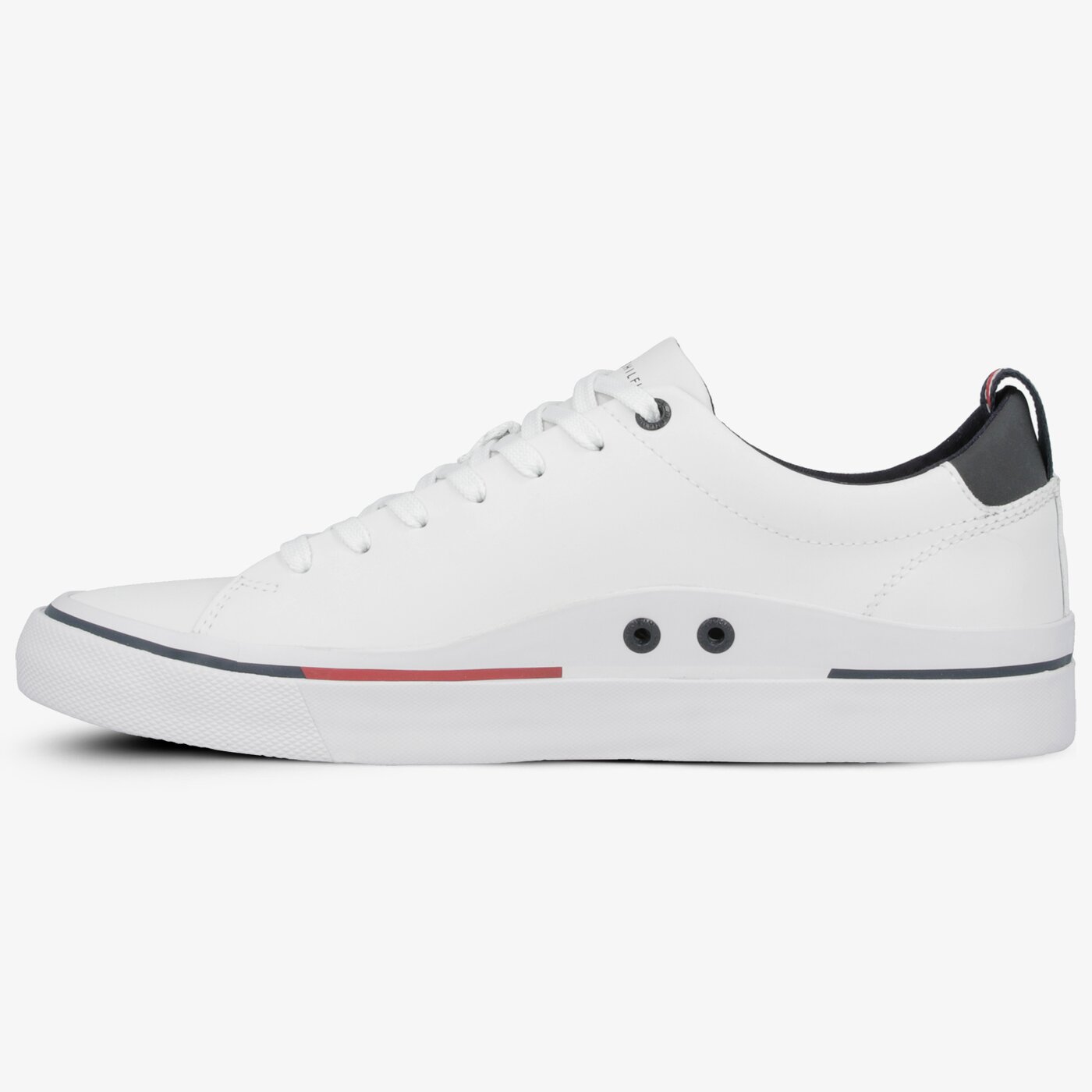 Męskie trampki TOMMY HILFIGER LEON 16A fm0fm02285100 kolor biały