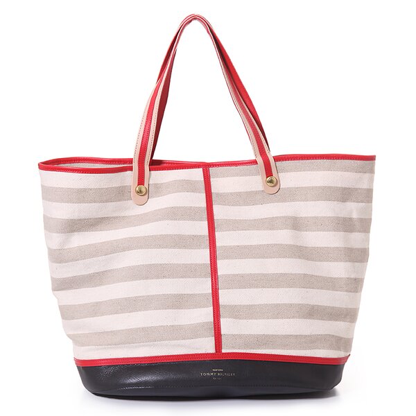 TOMMY HILFIGER TORBA KIT LARGE TOTE bw56923243976 kolor biały