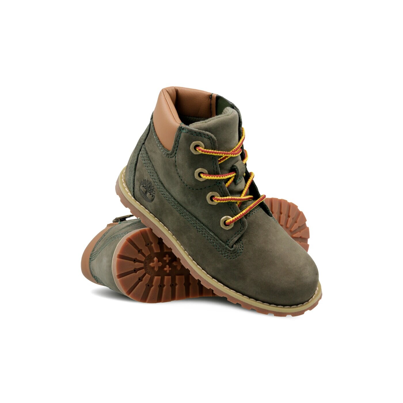 Dziecięce trapery TIMBERLAND POKEY PINE 6IN BOOT  tb1a1vosa581 kolor khaki