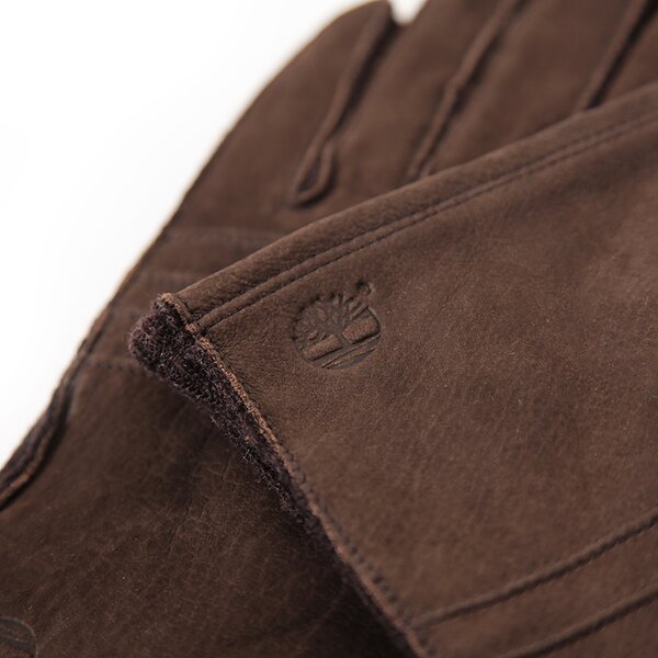 Męski szalik / rękawiczki TIMBERLAND RĘKAWICZKI LEATHER RUGGED CITY GLV j1102968a kolor brązowy