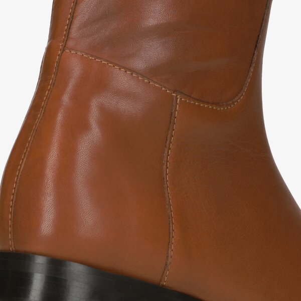 Damskie kozaki SYMBIOSIS MADELINE HIGH BOOTS  sywc219032 kolor brązowy