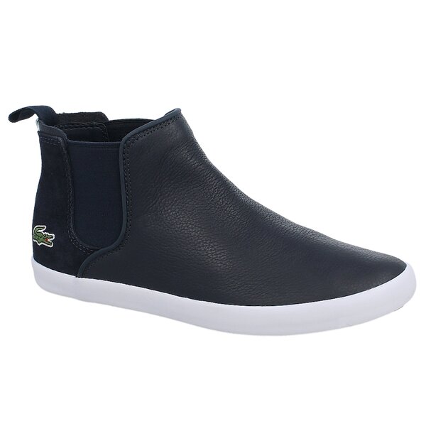 Damskie botki / sztyblety LACOSTE ZIANE CHELSEA TRC 730spw0022db4 kolor granatowy