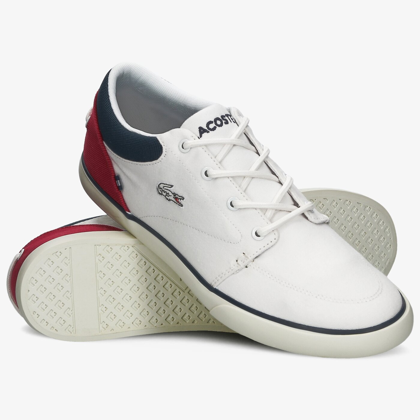 Męskie trampki LACOSTE BAYLISS 220 1 CMA 739cma0026407 kolor biały
