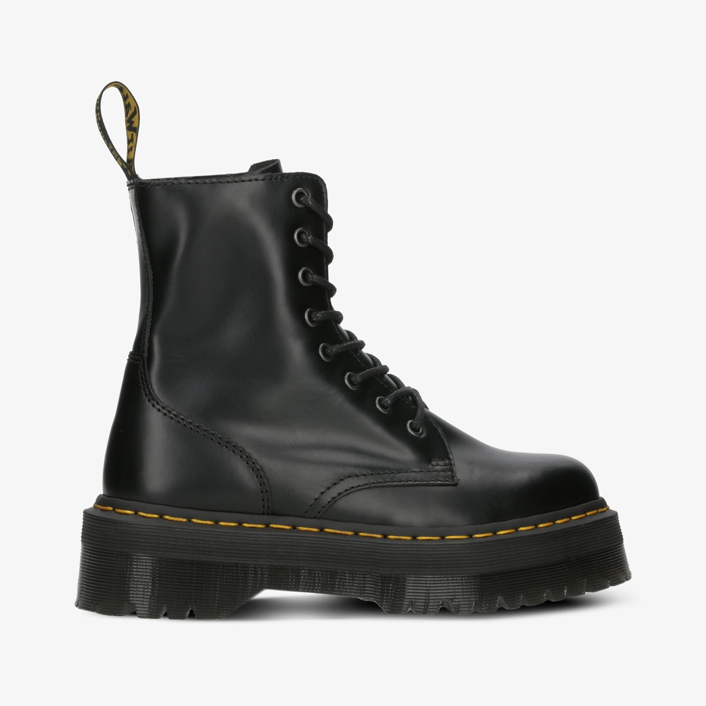 Damskie botki / sztyblety DR. MARTENS JADON8 I ZIP BOOT 15265001 kolor czarny