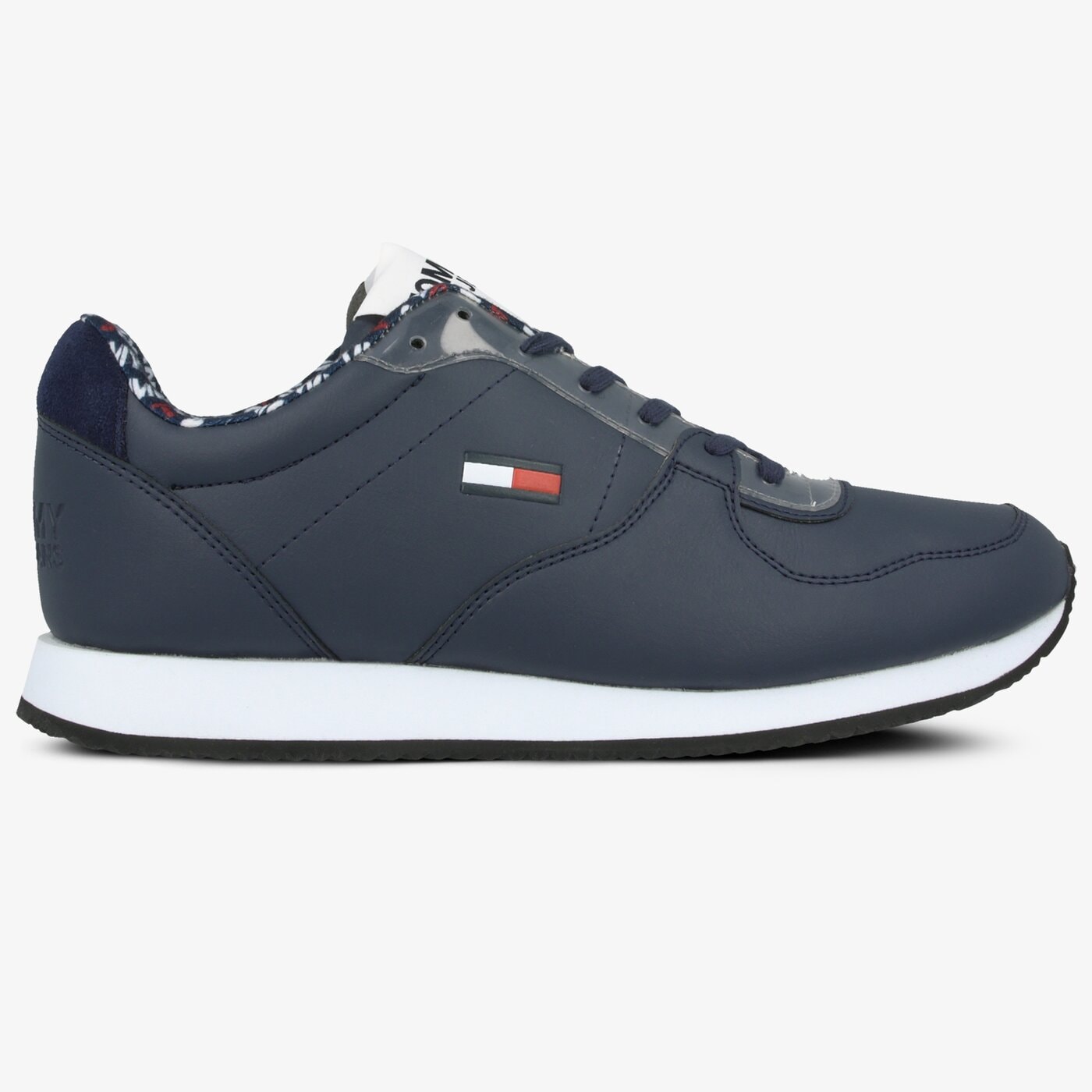 Męskie sneakersy (buty) TOMMY HILFIGER CASUAL TOMMY JEANS SNEAKER em0em00372cbk kolor granatowy