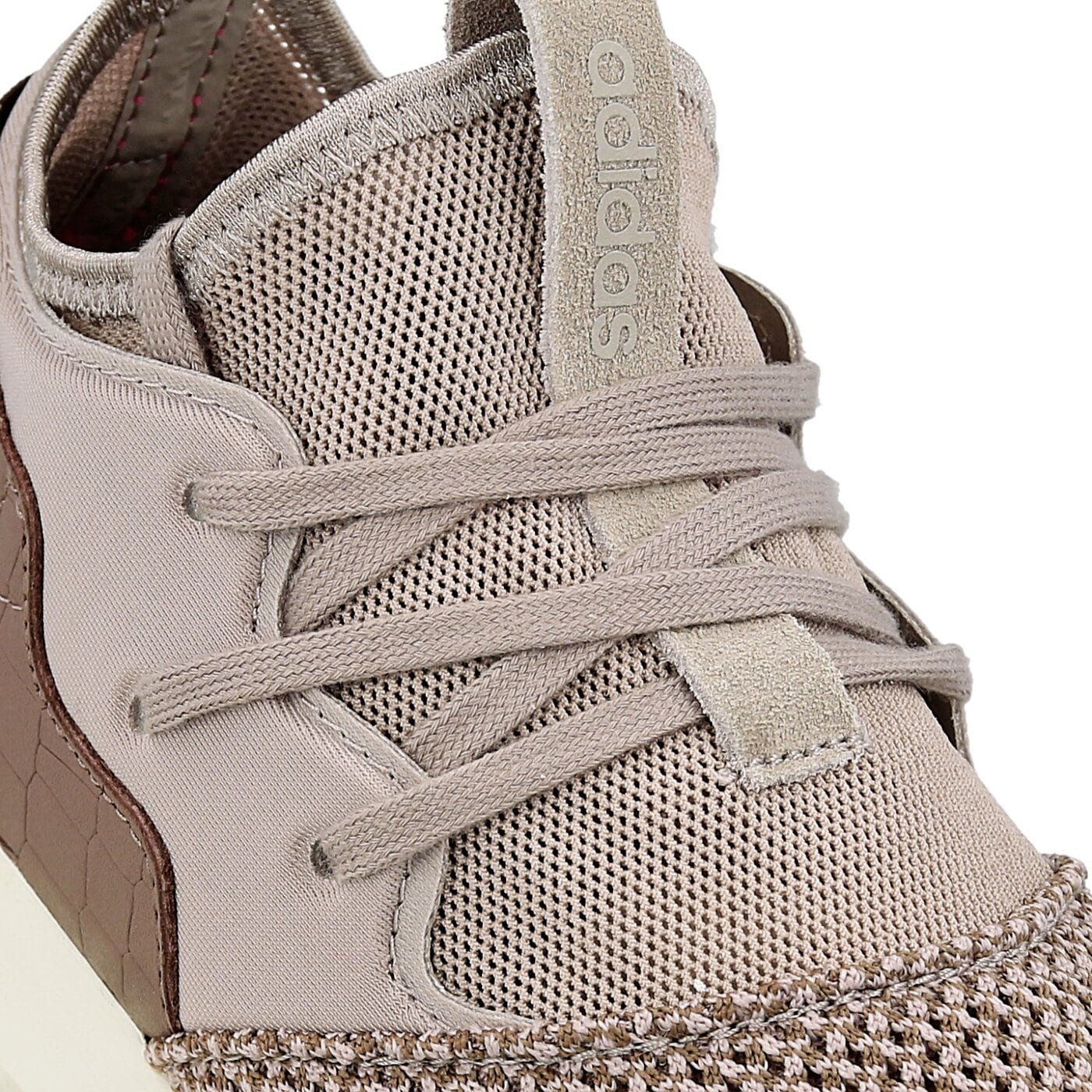 Damskie sneakersy (buty) ADIDAS TUBULAR ENTRAP W ba7102 kolor beżowy