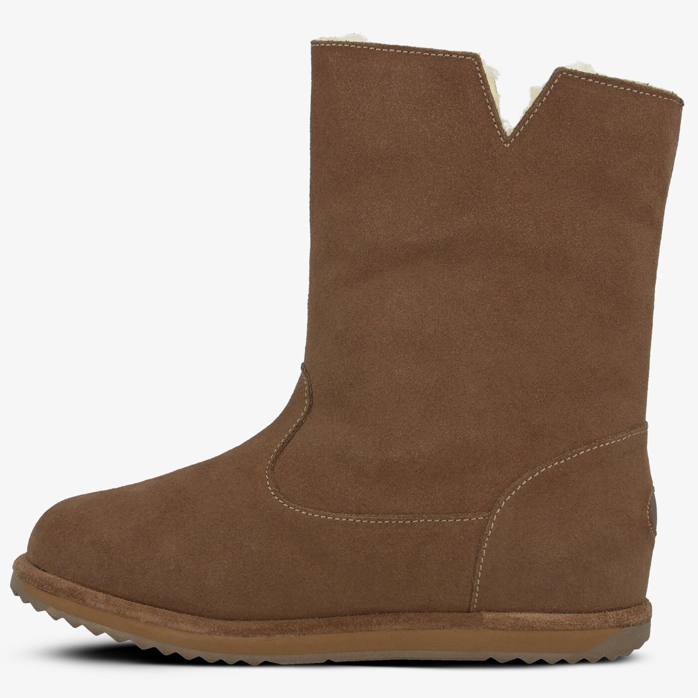 Dziecięce buty za kostkę EMU GRAVELLY KIDS k12177oak kolor brązowy