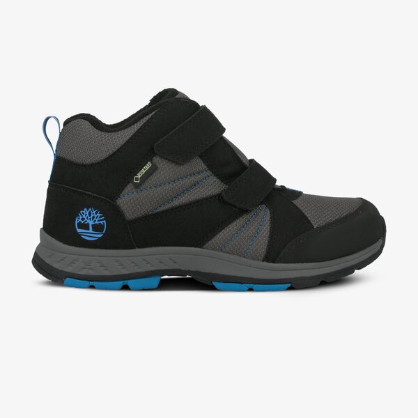 Dziecięce buty outdoor / trekkingowe TIMBERLAND NEPTUNE MID GTX 2STRAP WL tb0a22810151 kolor czarny