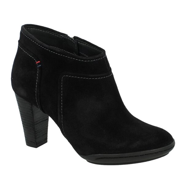 Damskie buty za kostkę TOMMY HILFIGER NICOLE 5B  fw56817655403 kolor granatowy