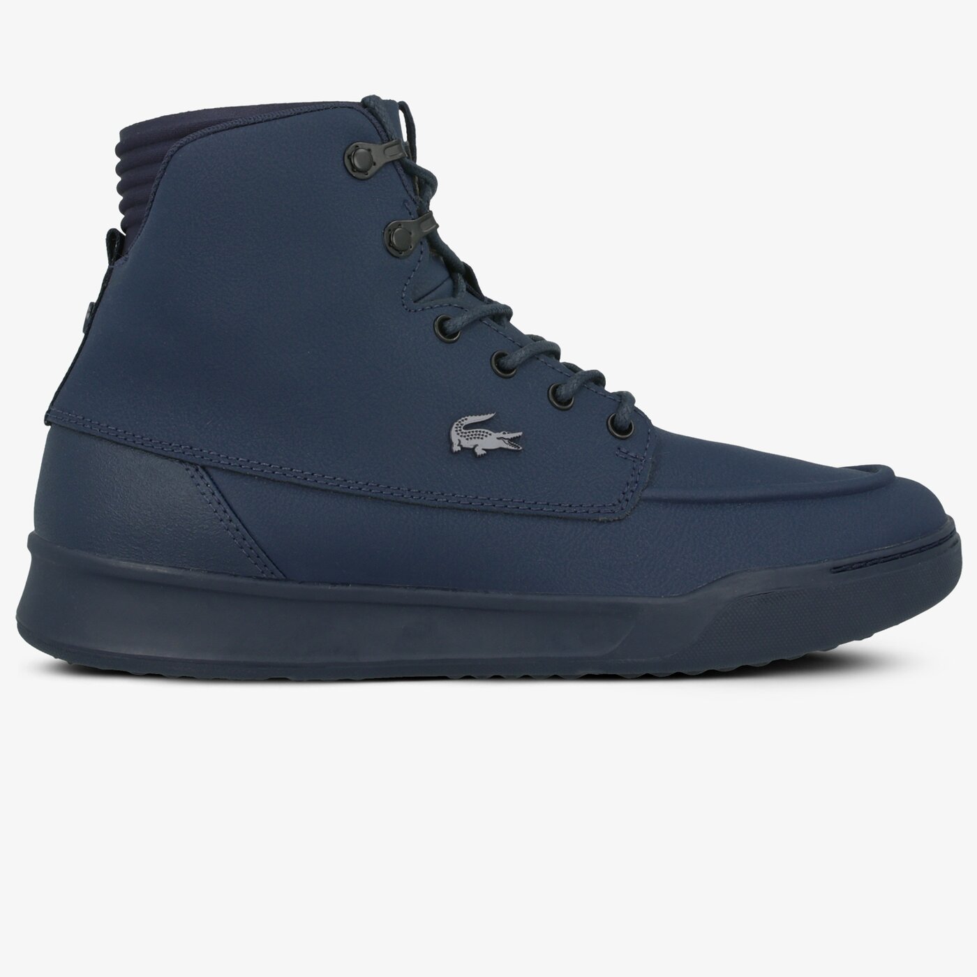 Męskie sneakersy (buty) LACOSTE EXPLORATEUR TECH HI 4191 CMA 738cma000395k kolor granatowy