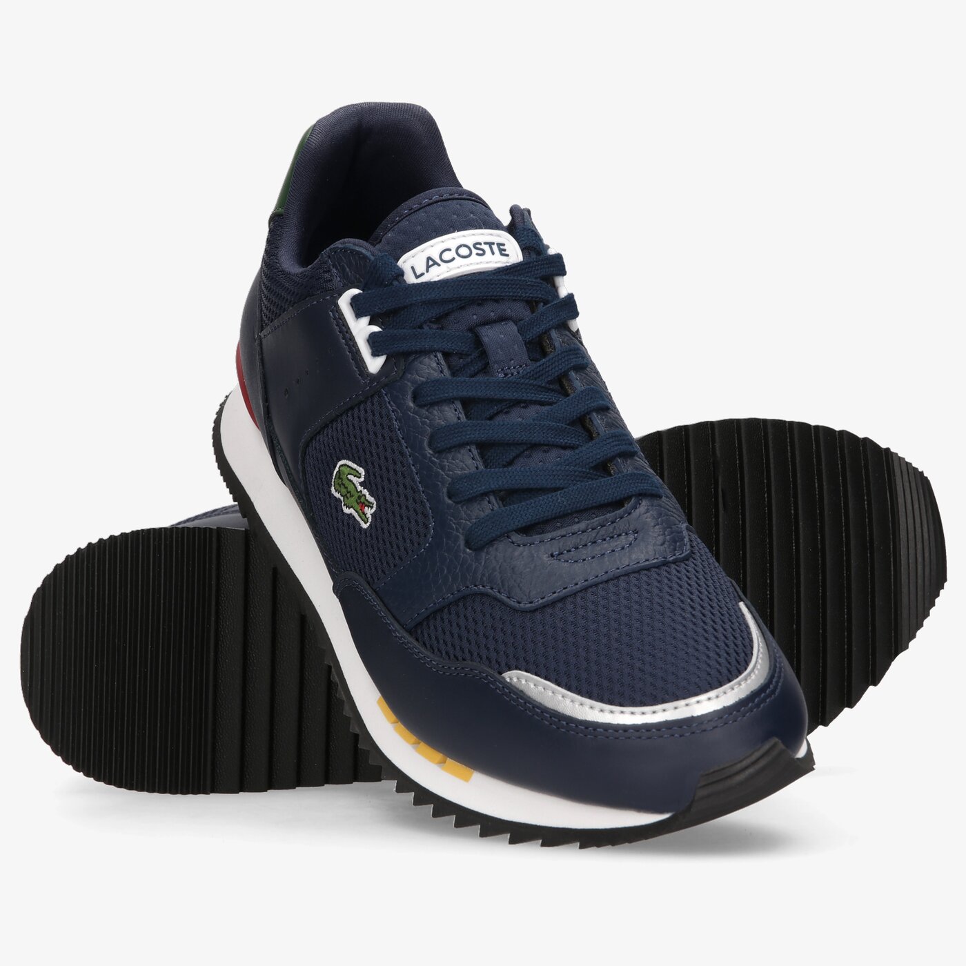 Męskie sneakersy (buty) LACOSTE PARTNER PISTE 0722 1 743sma00312s3 kolor granatowy