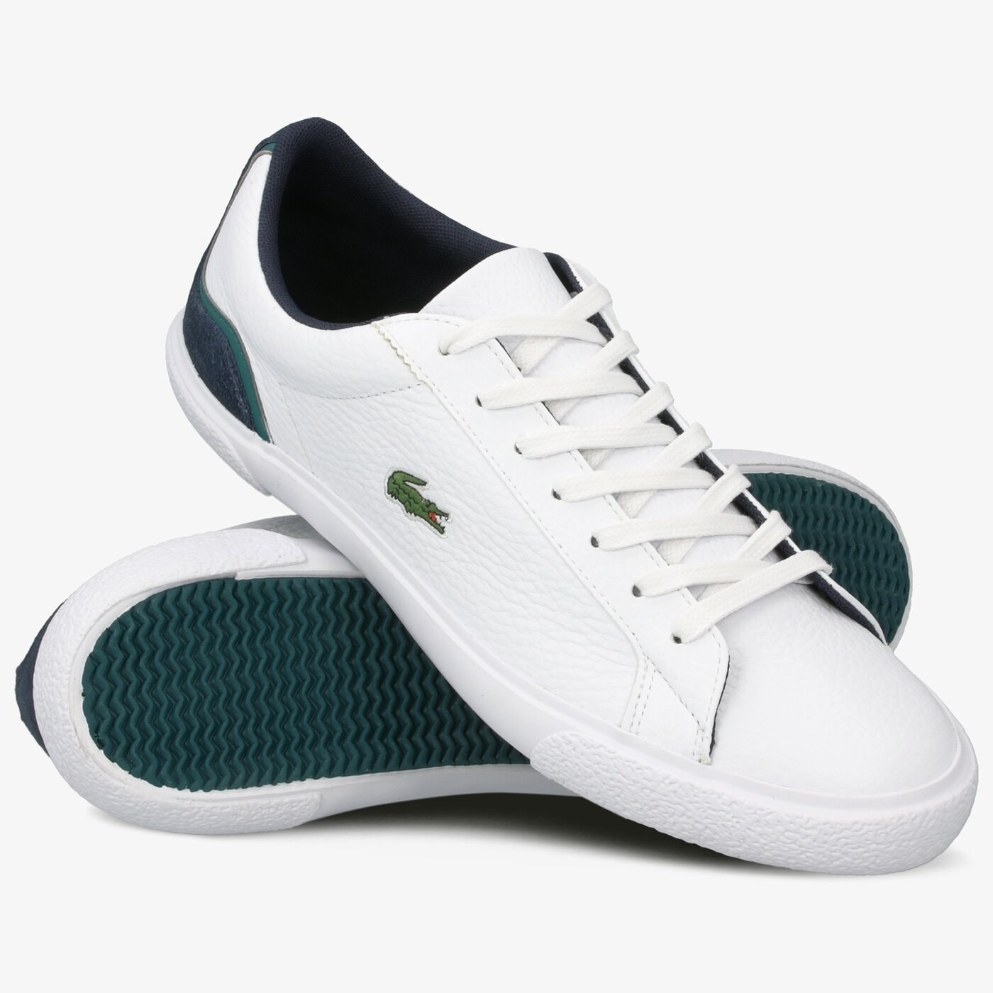 Męskie trampki LACOSTE LEROND 120 3 CMA 739cma0031042 kolor biały