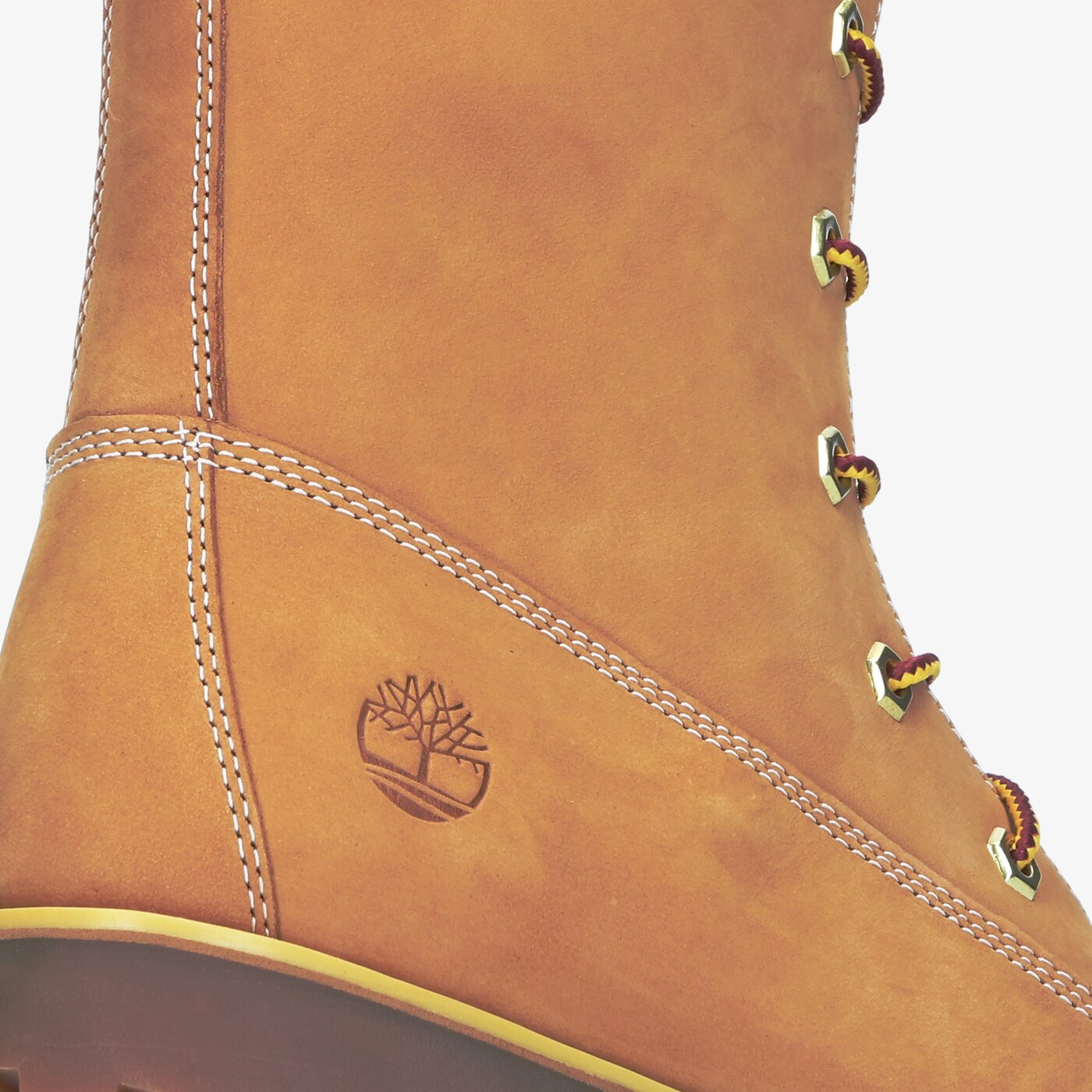 Dziecięce trapery TIMBERLAND GIRLS CLASSIC TALL LACE U 83980 kolor żółty