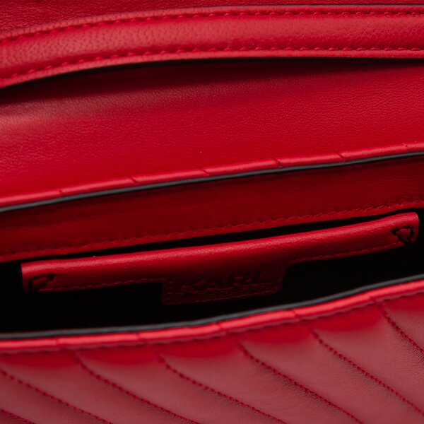 Damska torebka KARL LAGERFELD TOREBKA SIGNATURE QUILTED 201w3109502 kolor czerwony