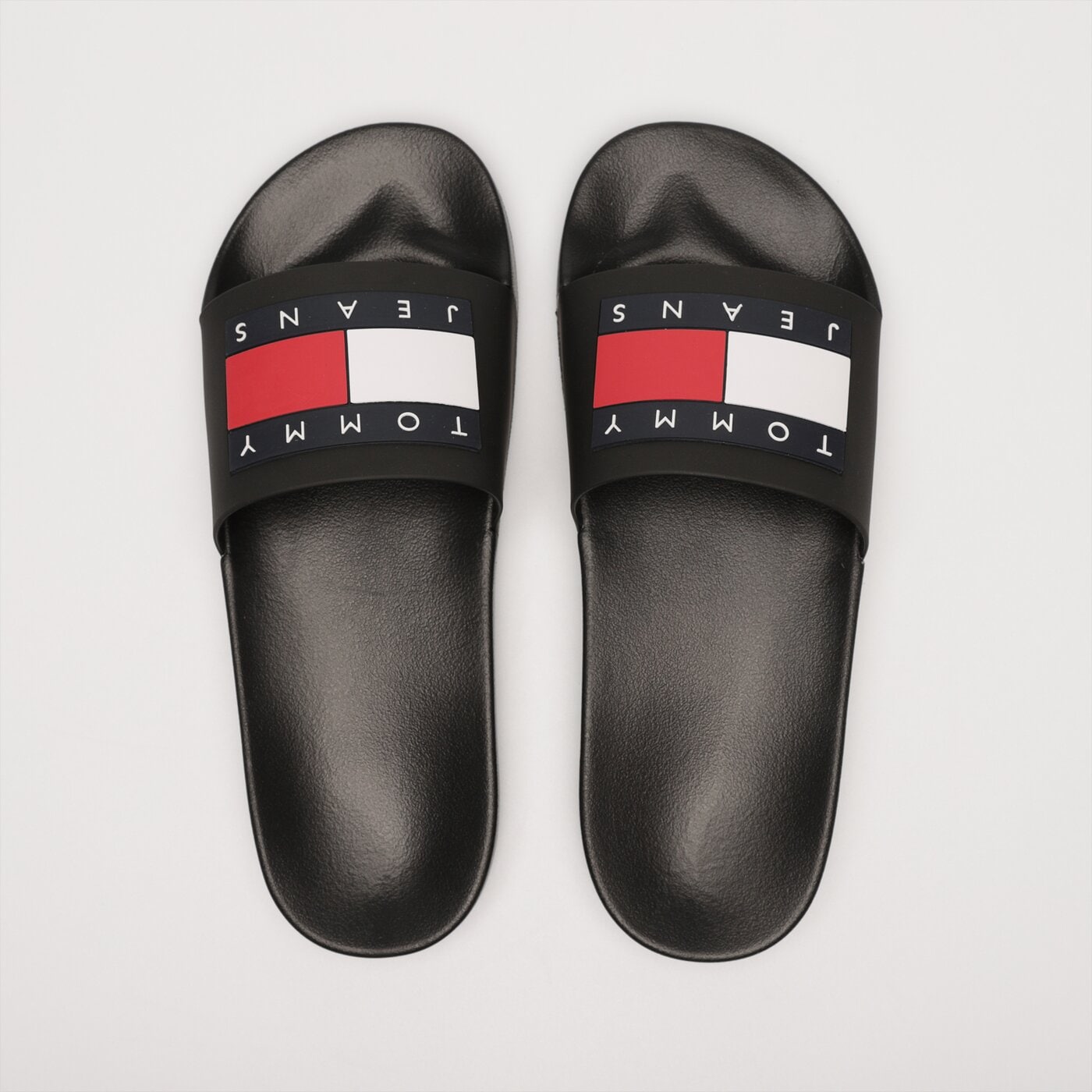 Męskie klapki TOMMY HILFIGER TOMMY JEANS POOL SLIDE ESS em0em01191bds kolor czarny