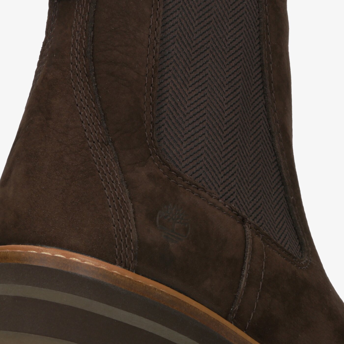 Damskie botki / sztyblety TIMBERLAND COURMAYEUR VALLEY CHELSEA tb0a23wuw821 kolor brązowy