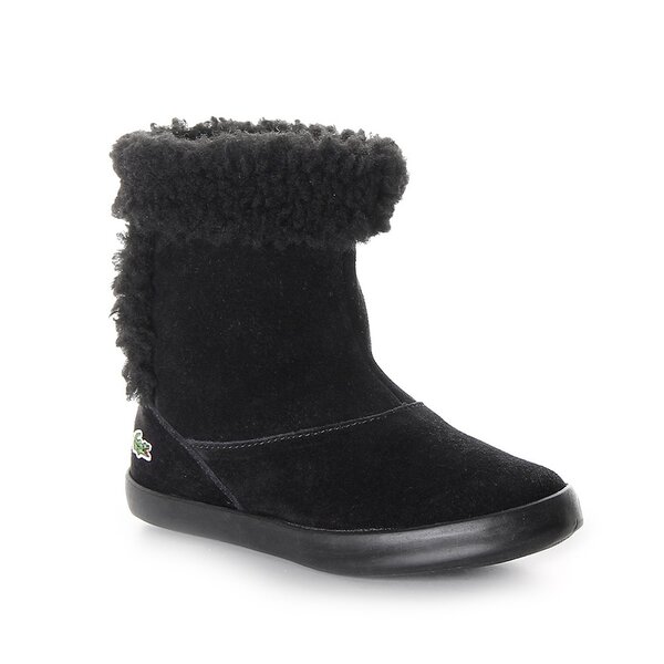 Dziecięce buty za kostkę LACOSTE TRENTHAM CIK  724spi544602h kolor czarny