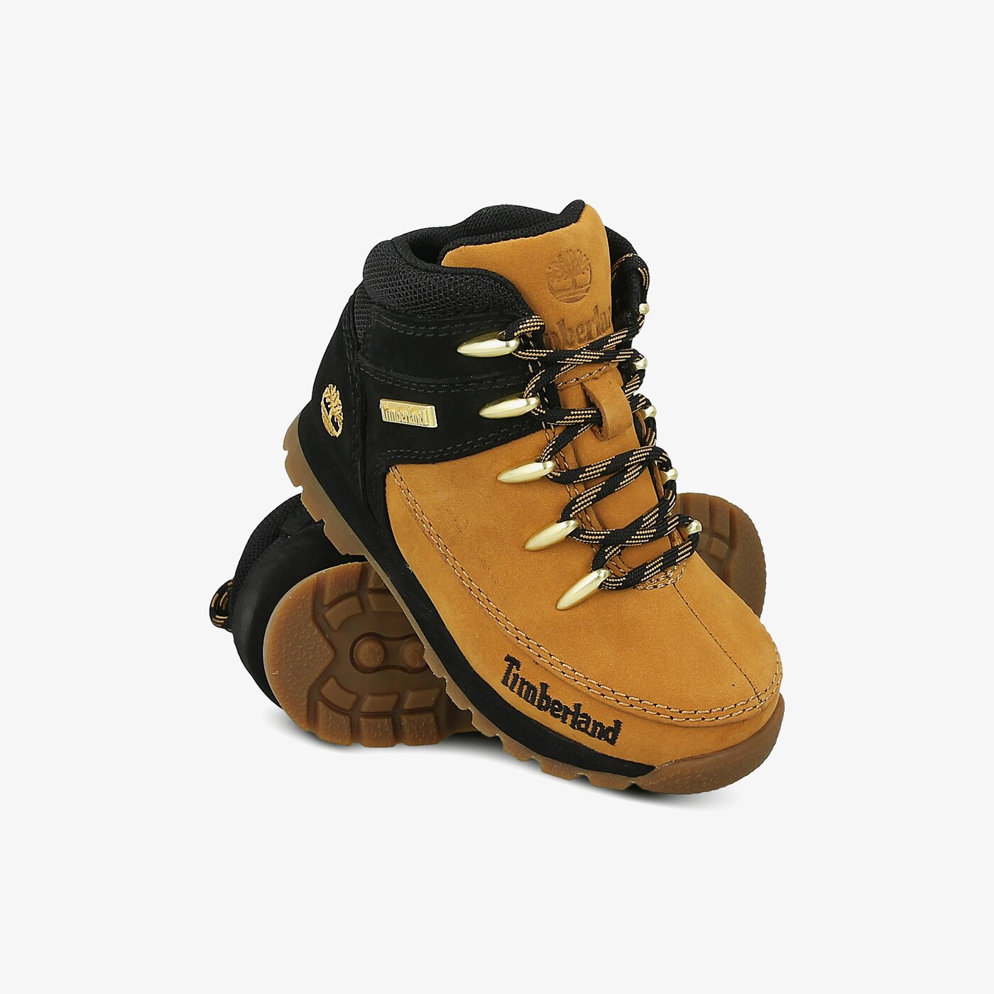 Dziecięce buty outdoor / trekkingowe TIMBERLAND EURO SPRINT  tb0a1nlb2311 kolor żółty