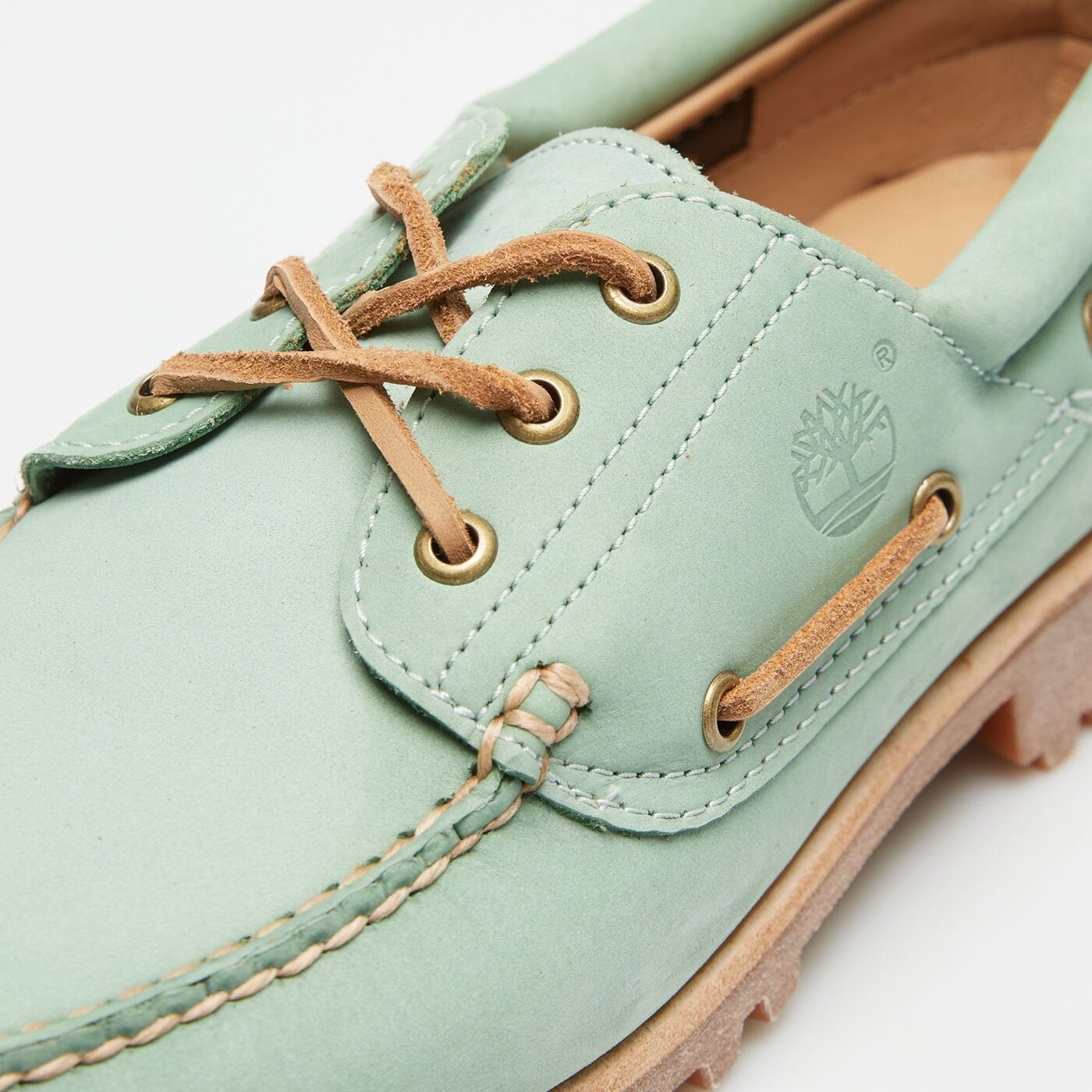 Męskie mokasyny TIMBERLAND AUTHENTIC BOAT SHOE tb0a2pdqes71 kolor zielony