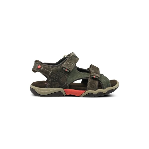 Dziecięce sandały / klapki TIMBERLAND PARK HOPPER L/F 2 STRAP ca1qox kolor khaki