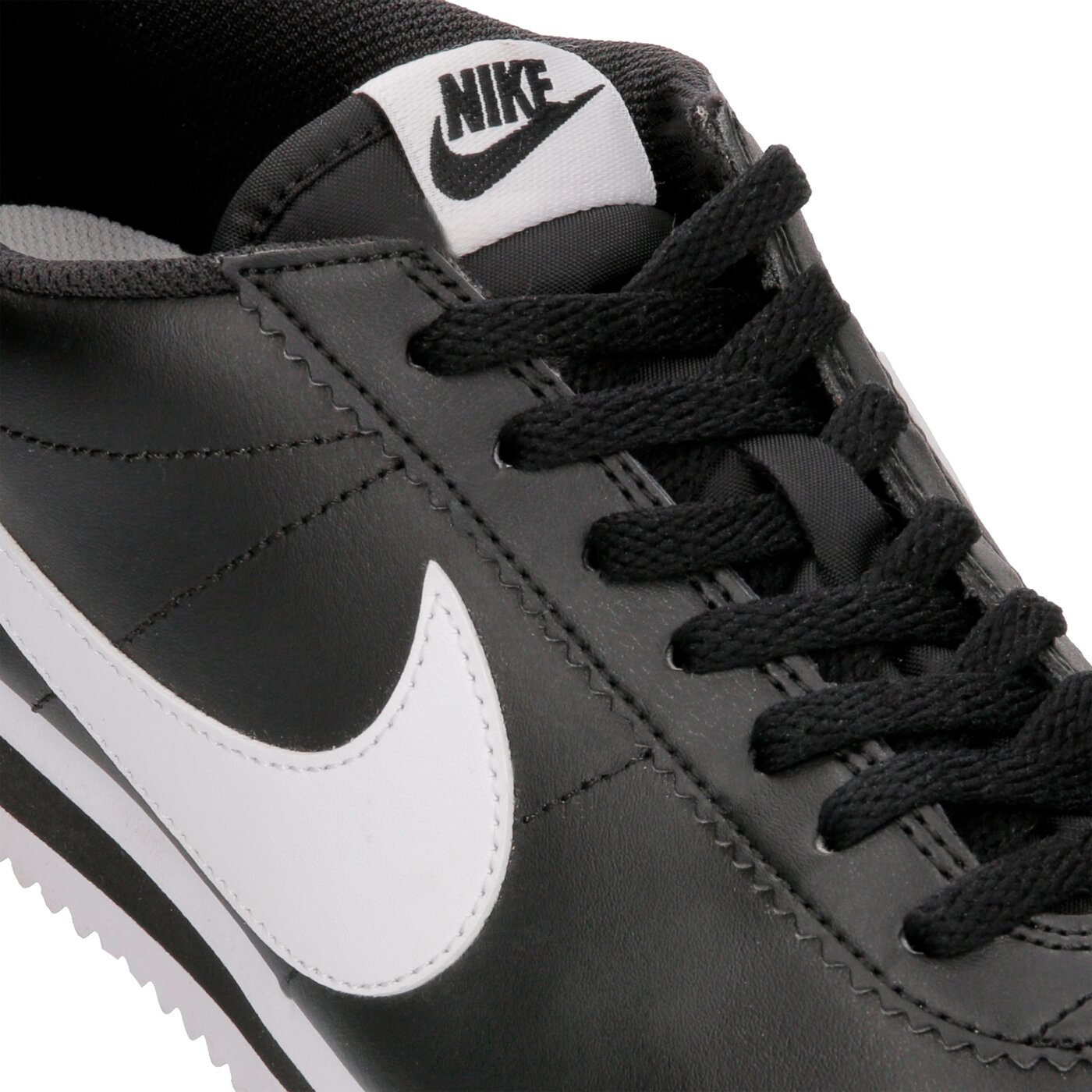 Damskie sneakersy (buty) NIKE WMNS CLASSIC CORTEZ LEATHER  807471-010 kolor czarny