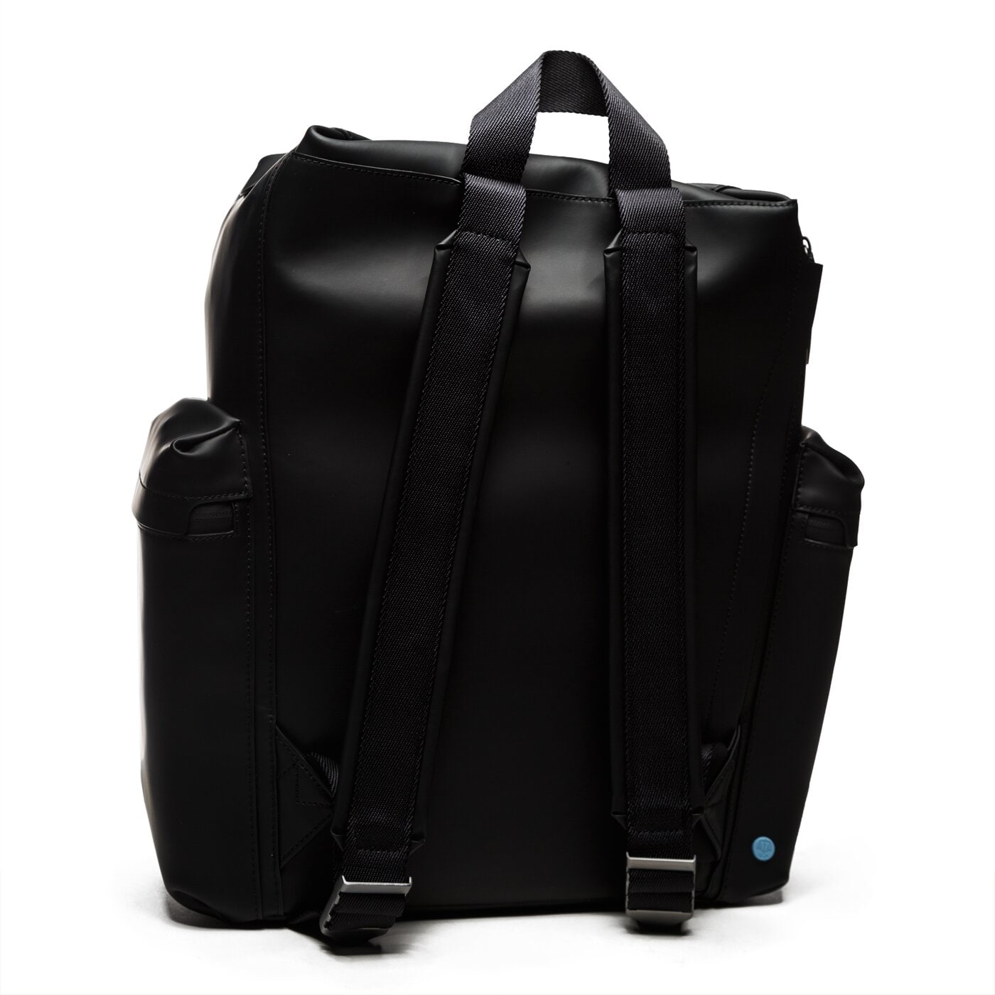 Damski plecak HUNTER PLECAK TOPCLIP-RUBBERISED LEATHER ubb2022lrsblk kolor czarny