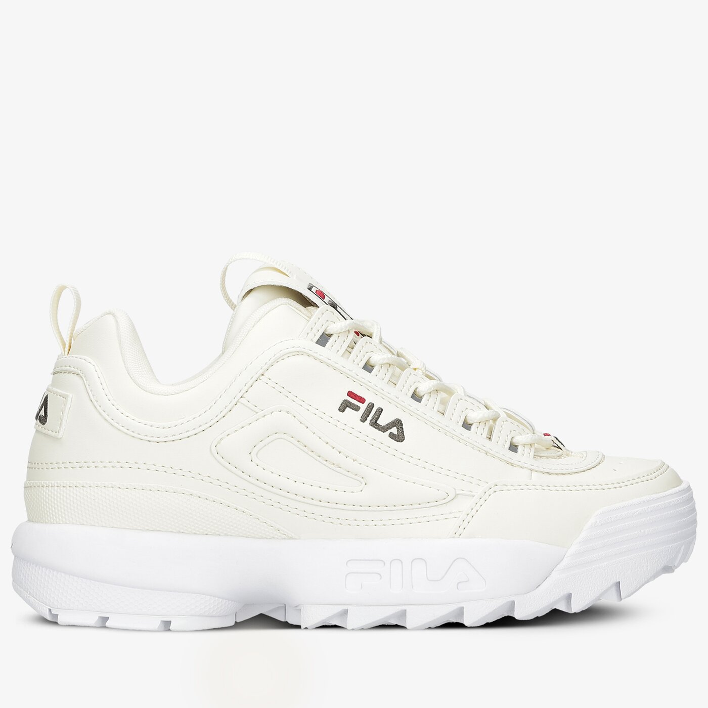 Damskie sneakersy (buty) FILA DISRUPTOR LOW WMN 101030284r kolor beżowy