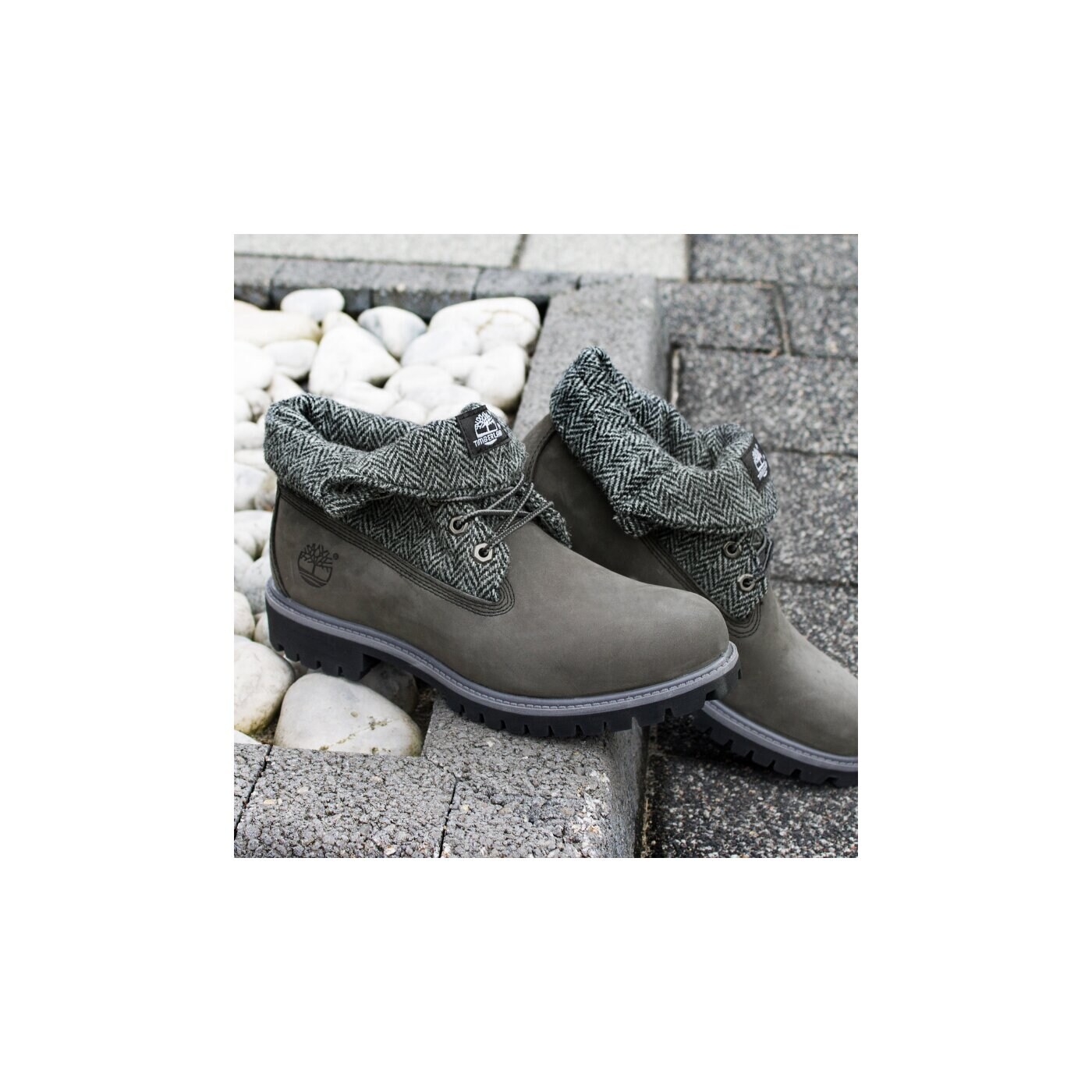 TIMBERLAND ROLL TOP F/F AF a134y kolor szary