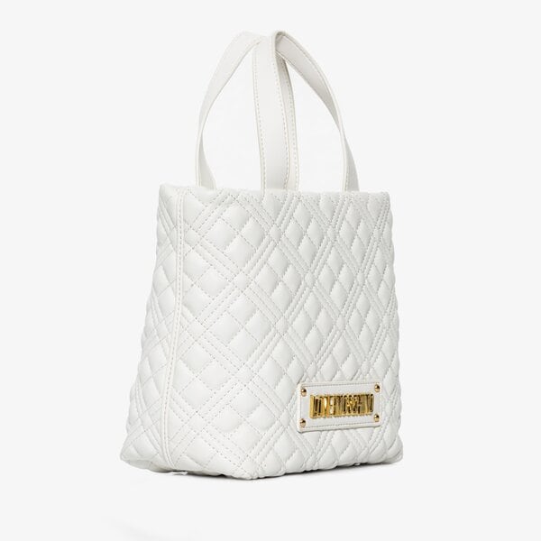 Damska torebka LOVE MOSCHINO TOREBKA QUILTED_BAG jc4312pp0fla0120 kolor biały