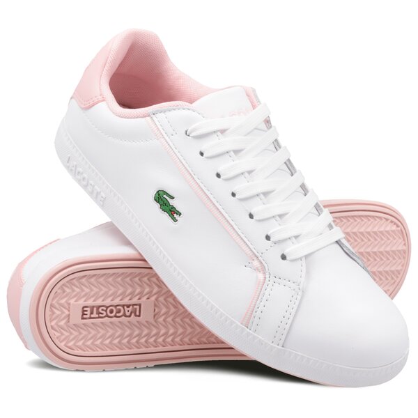 Damskie sneakersy (buty) LACOSTE GRADUATE 119 1 SFA 737sfa00311y9 kolor biały