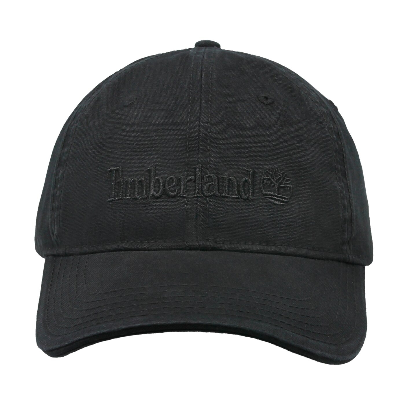 Damska czapka z daszkiem TIMBERLAND CZAPKA COTTON CANVAS CAP a1e9i001 kolor czarny