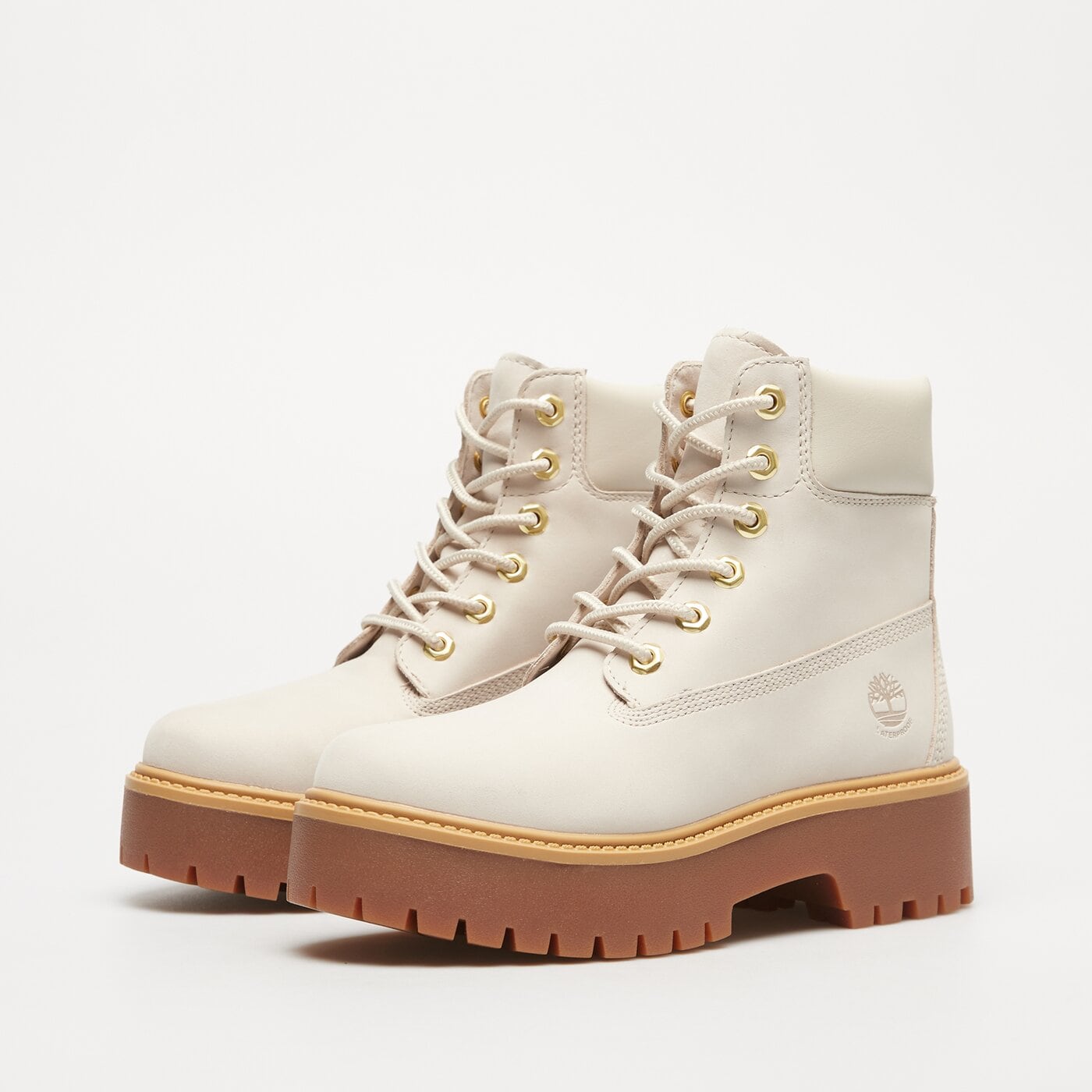 Damskie botki / sztyblety TIMBERLAND STONE STREET tb0a6awzf481 kolor szary
