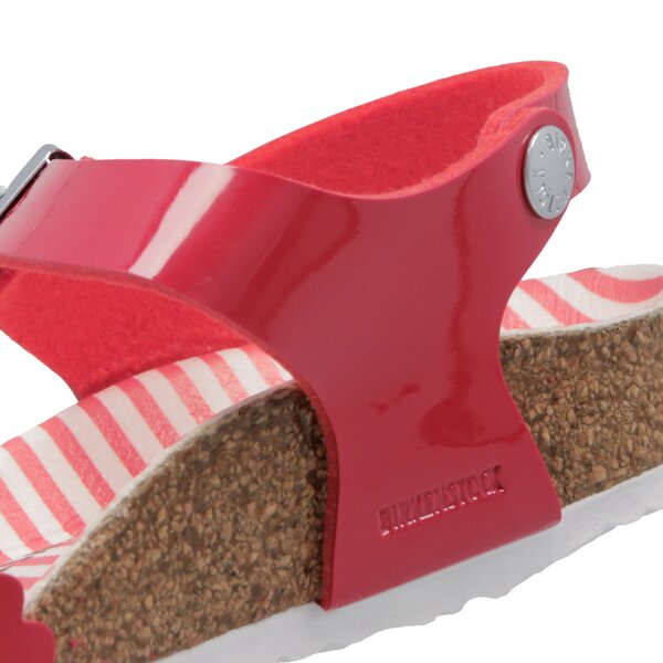 Dziecięce sandały / klapki BIRKENSTOCK MILA NAUTICAL STRIPES RED  1013524 kolor czerwony