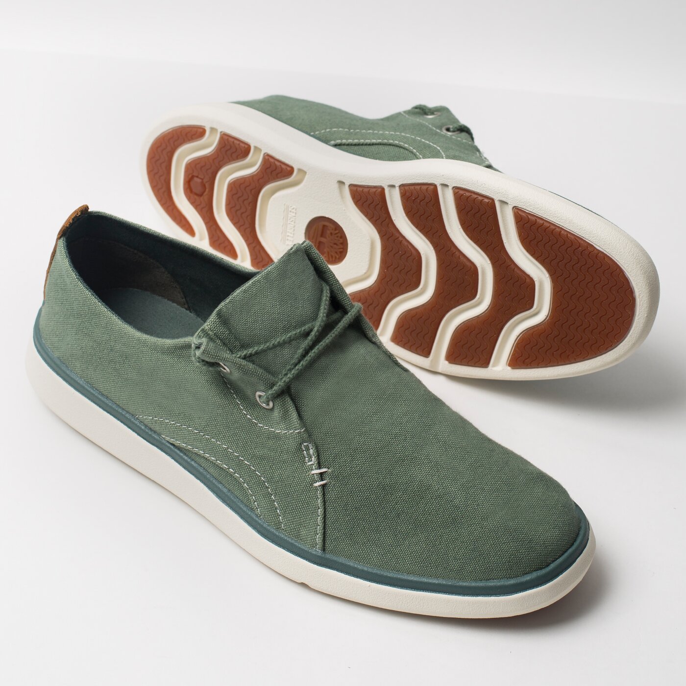 Męskie półbuty TIMBERLAND GATEWAY PIER CASUAL OXFORD  ca1lor kolor khaki