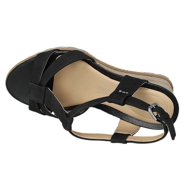 Damskie sandały ROCKPORT GARDEN T STRAP v78622 kolor czarny
