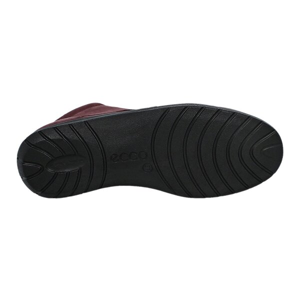 Damskie buty za kostkę ECCO SKY 21158302070 kolor bordowy