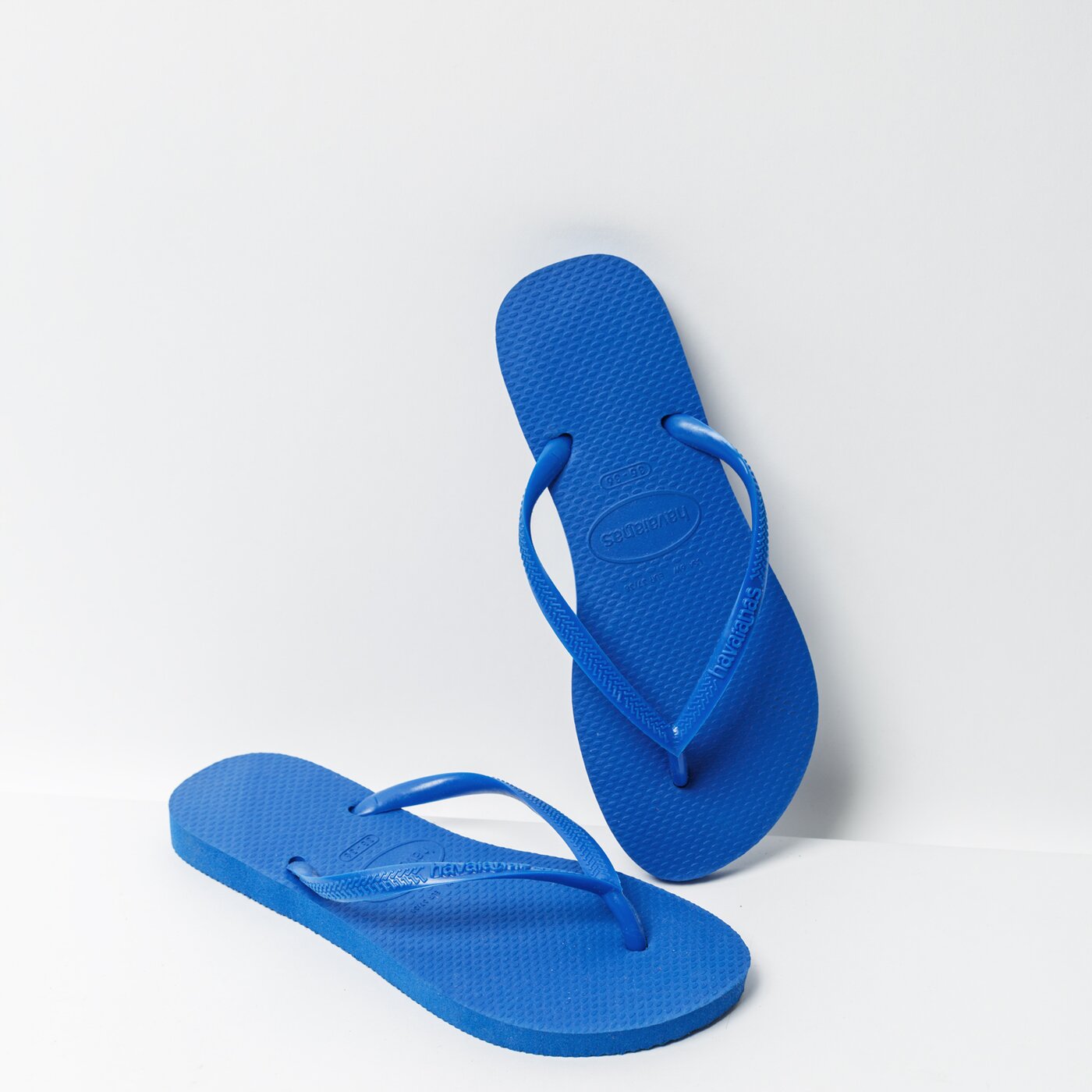 Damskie klapki HAVAIANAS SLIM 40000303847 kolor niebieski