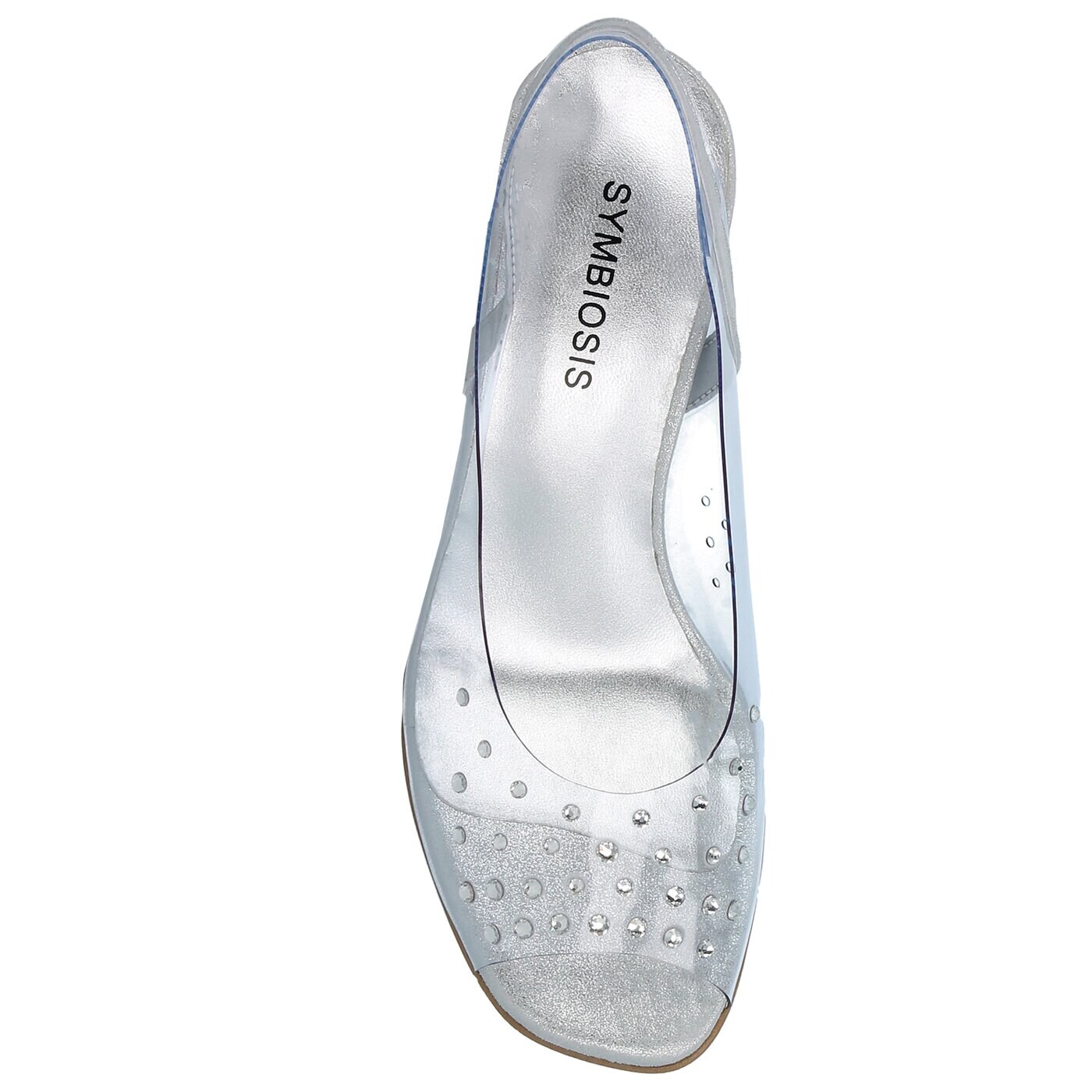 Damskie sandały SYMBIOSIS VICKY SANDALS  sywc218004 kolor srebrny