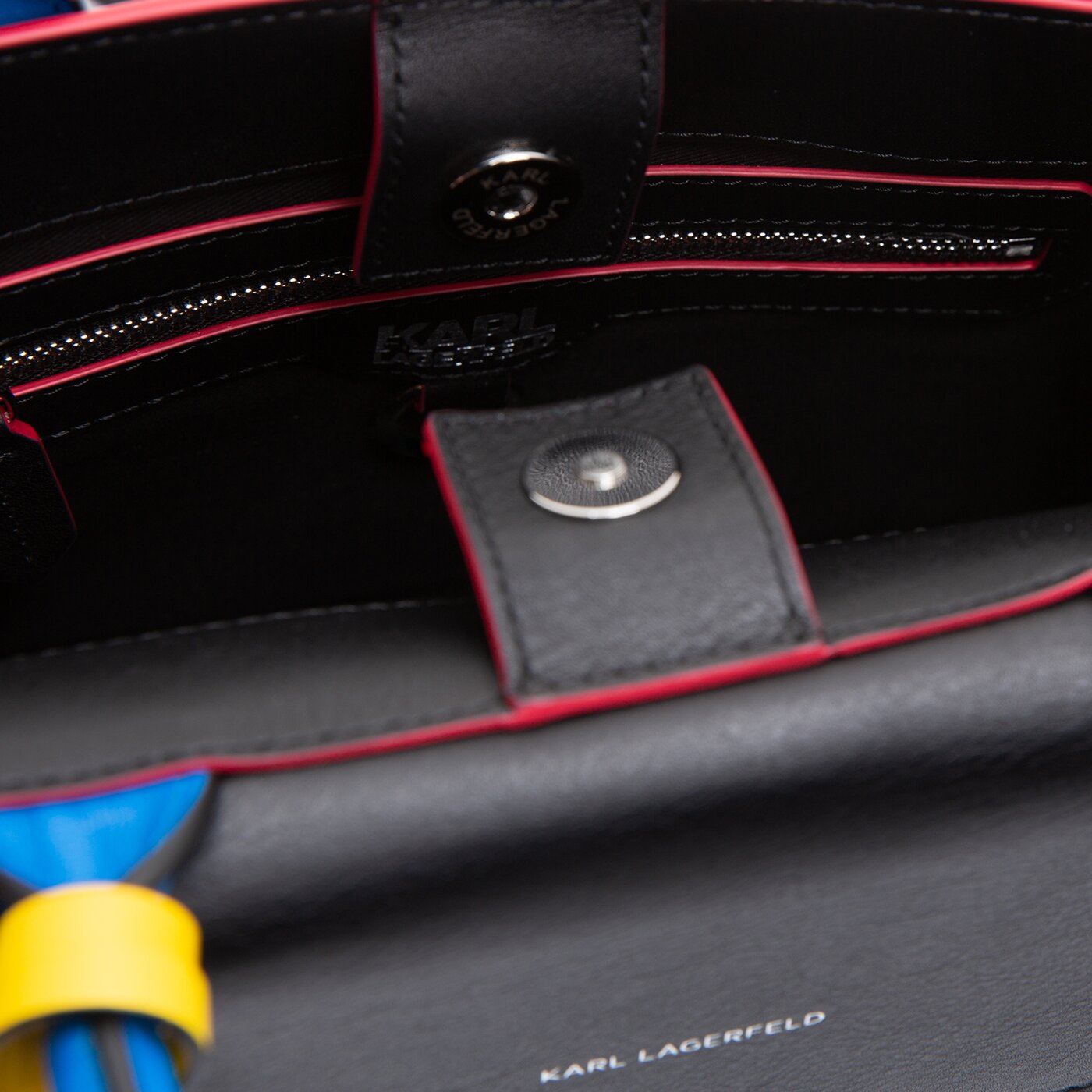 Damska torebka KARL LAGERFELD TOREBKA SIGNATURE DRAG 201w3037902 kolor czarny