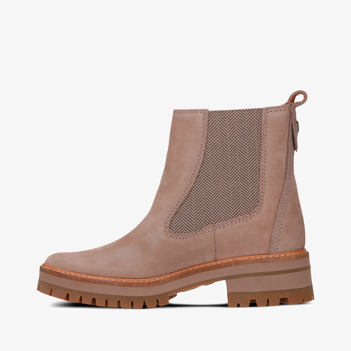 Damskie botki / sztyblety TIMBERLAND COURMAYEUR VALLEY CHELSEA tb0a1rrk9291 kolor beżowy