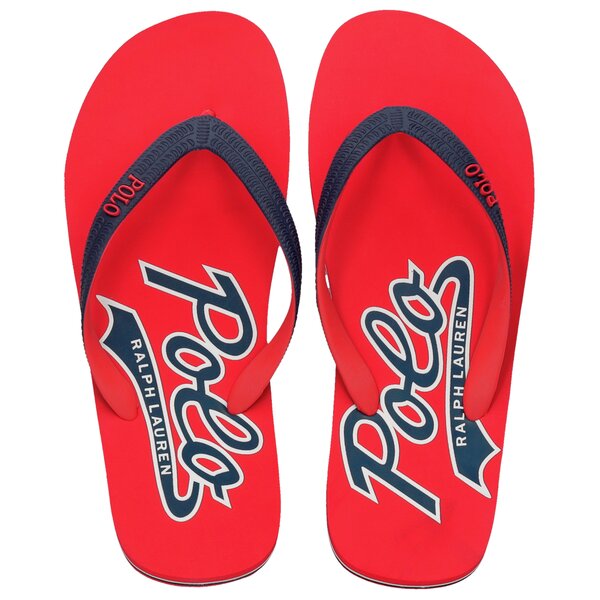 Męskie klapki POLO RL WHITLEBURYII SANDALS CASUAL  816691292004 kolor czerwony