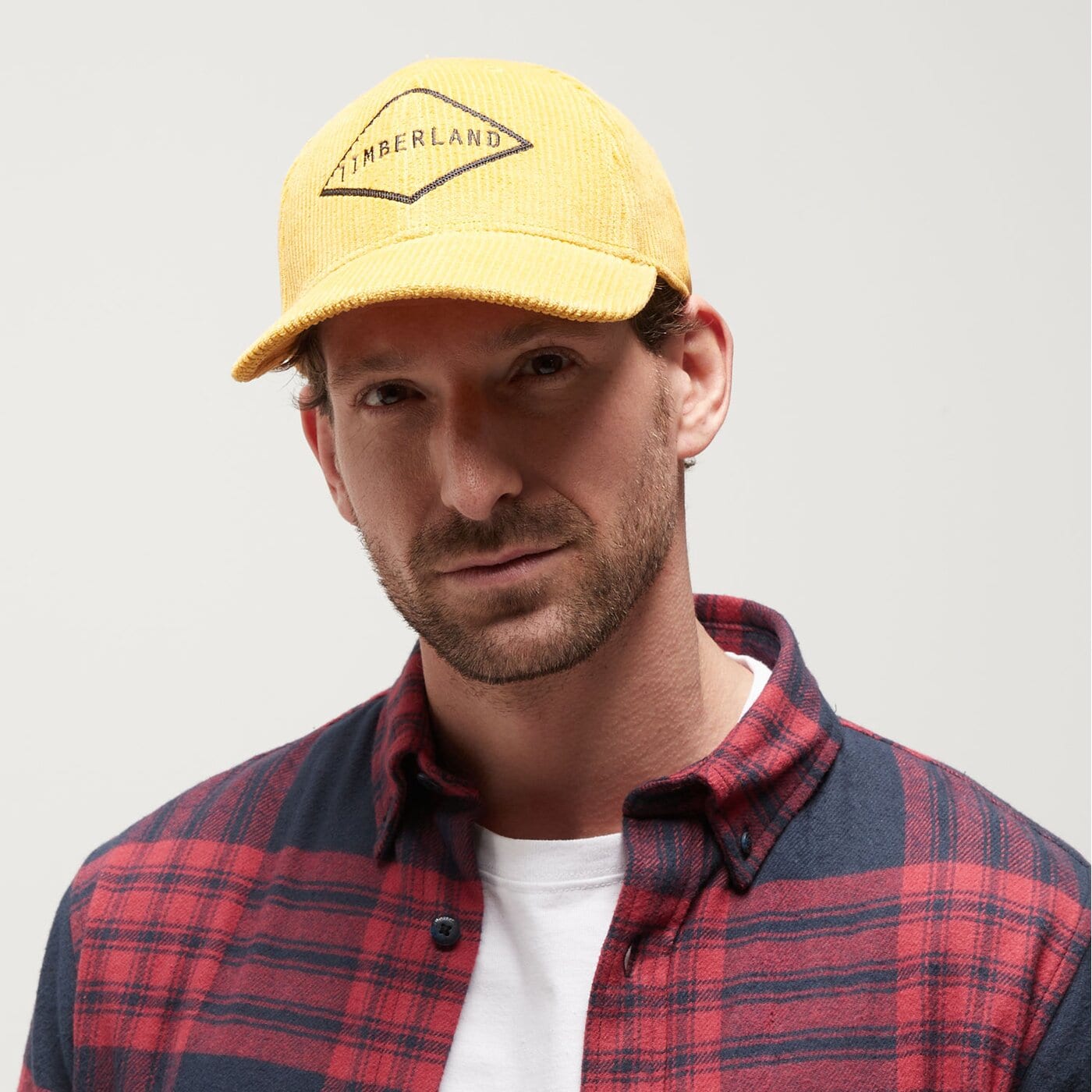 Damska czapka z daszkiem TIMBERLAND CZAPKA CORDUROY CAP tb0a2psqefm1 kolor żółty
