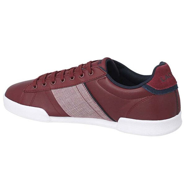 Męskie sneakersy (buty) LACOSTE DESTON 116 2 731spm0083112 kolor bordowy