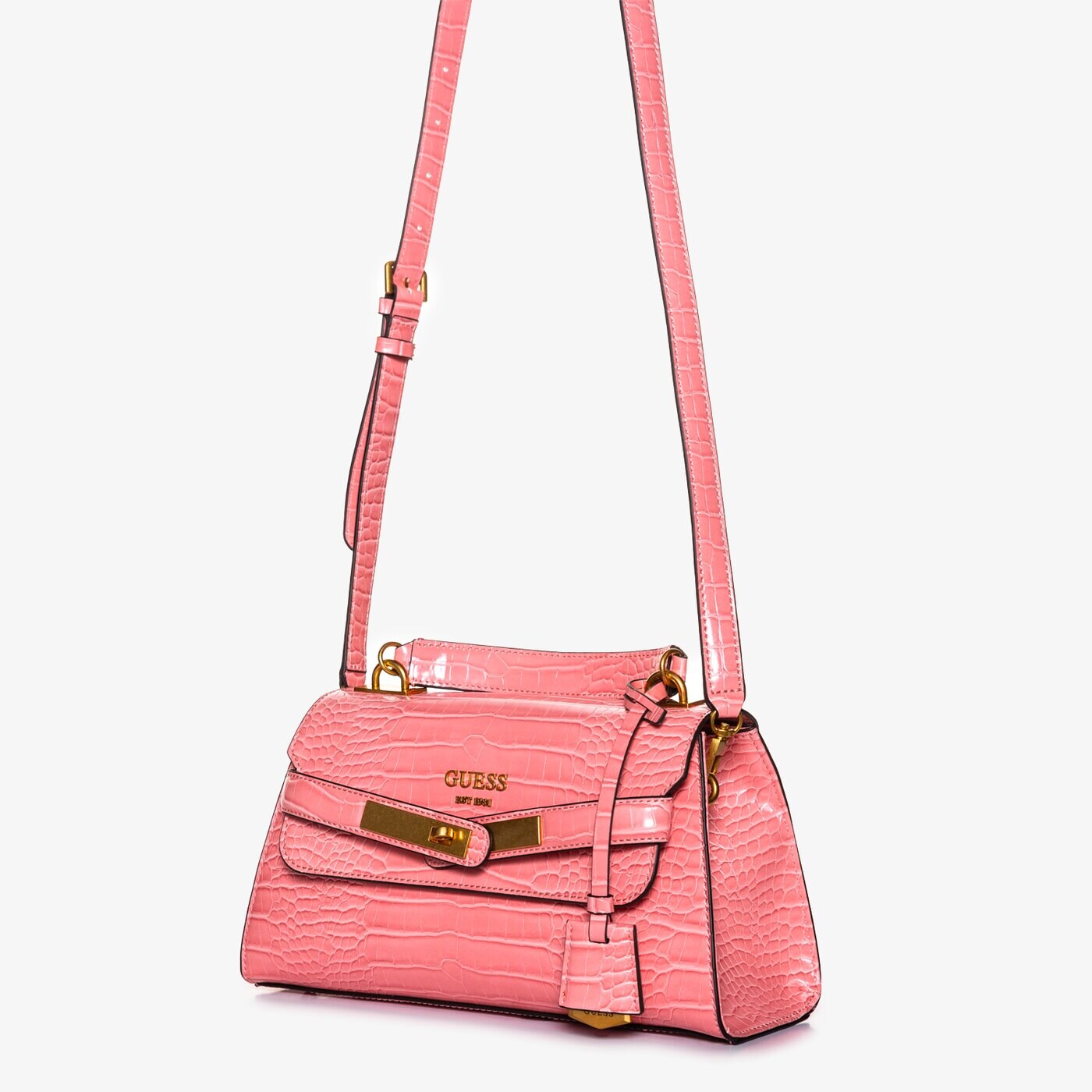 Damska torebka GUESS TOREBKA ENISA TOP hwca8421200cor kolor różowy