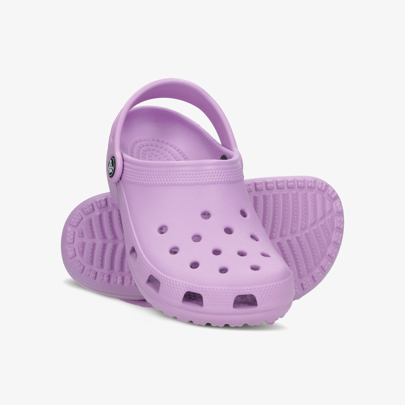 Damskie klapki CROCS CLASSIC CLOG 2045365pr kolor fioletowy