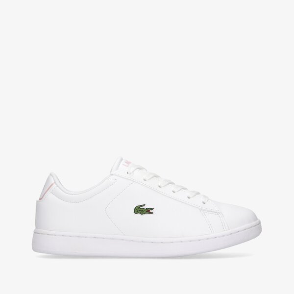 Dziecięce sneakersy (buty) LACOSTE CARNABY EVO 0121 1 SUJ 742suj00021y9 kolor biały