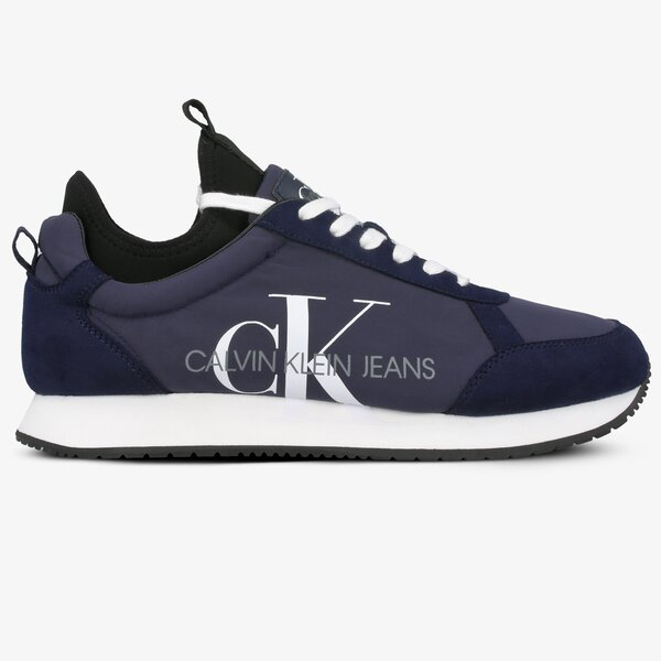 Męskie sneakersy (buty) CALVIN KLEIN JEMMY b4s0136400 kolor granatowy