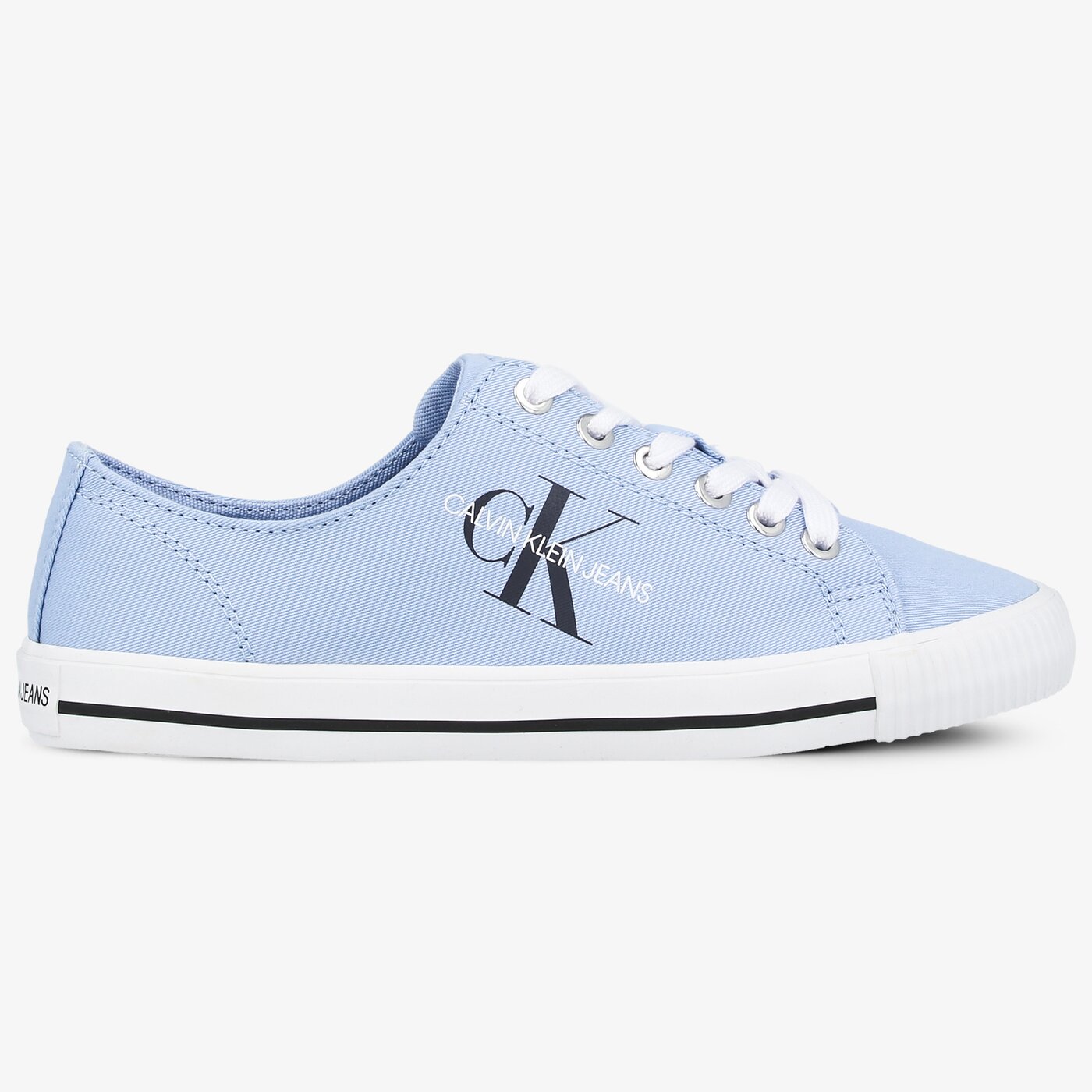 Damskie trampki CALVIN KLEIN DIAMANTE b4r0896450 kolor niebieski