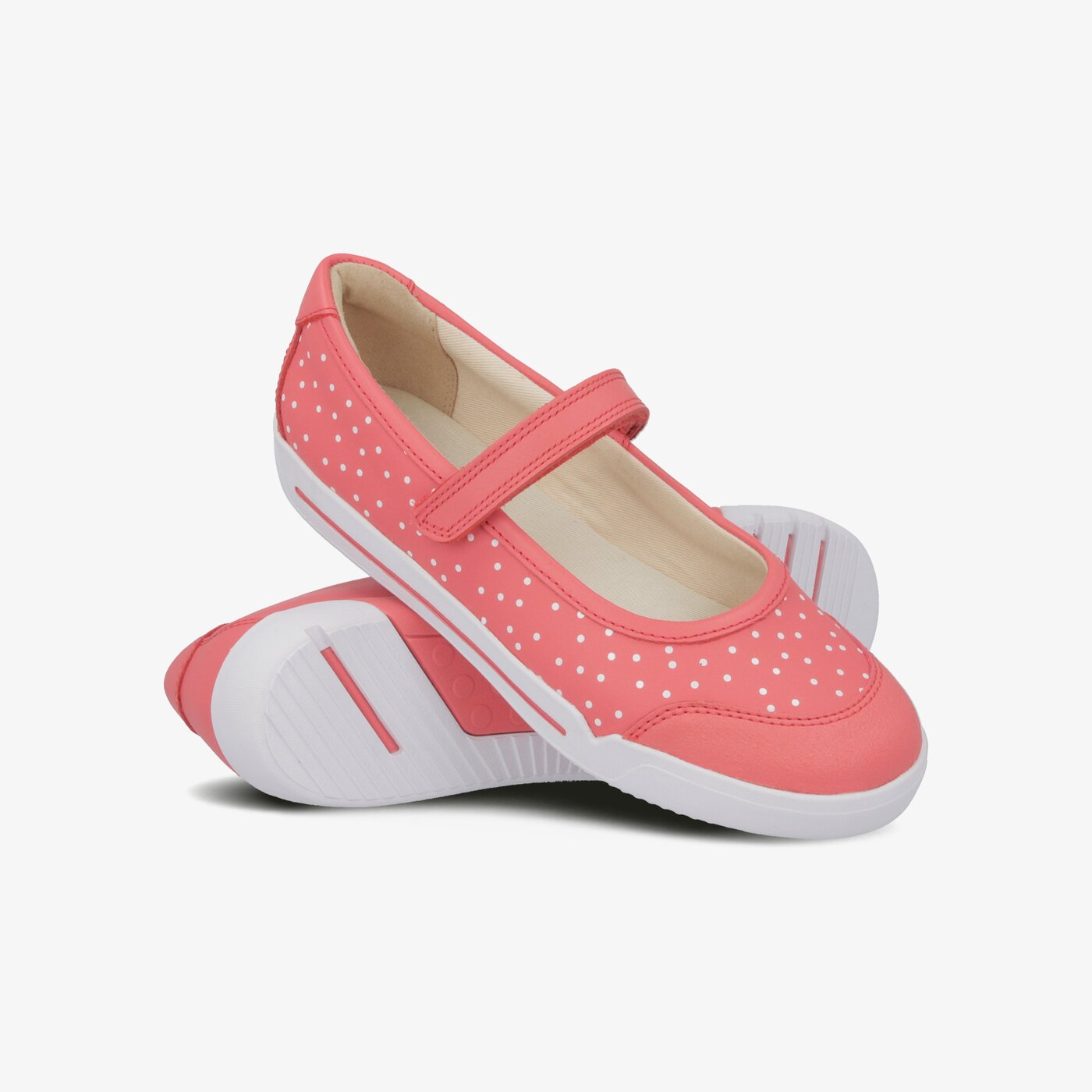 Dziecięce sandały / klapki CLARKS EMERY HALO K 26141156 kolor czerwony