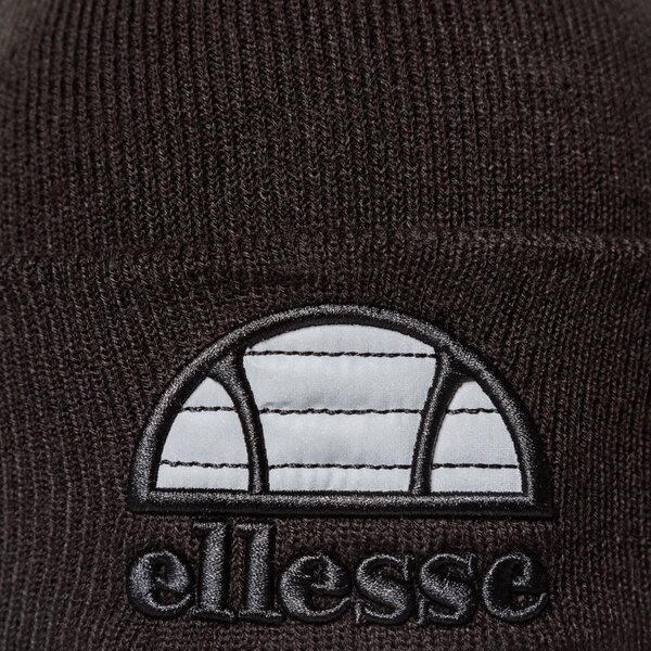 Damska czapka zimowa ELLESSE CZAPKA SANTI POM POM BEANIE BLK saka1601011 kolor czarny